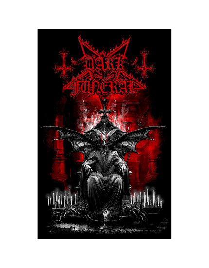 Dark Funeral - Baphomet (vlajka) obrázok 1