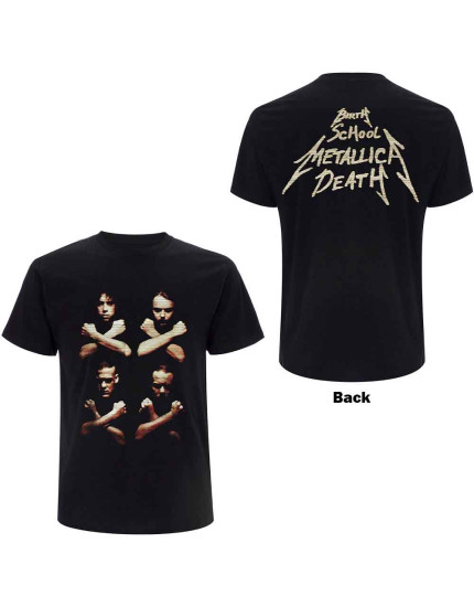 Metallica - Birth Death Crossed Arms (Black) (Back Print) (tričko) obrázok 1