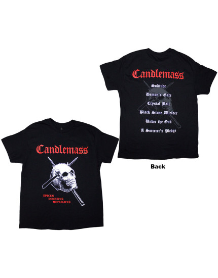 Candlemass - Epicus Doomicus Metallicus (Back Print) (tričko) obrázok 1