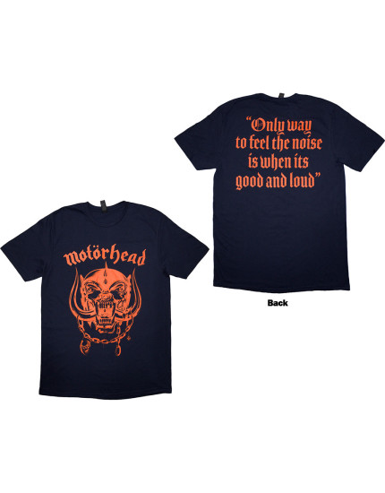 Motorhead - Good and Loud (Navy Blue) (Back Print) (tričko) obrázok 1