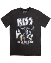 KISS - End Of The Road World Tour (Charcoal Grey) (tričko)