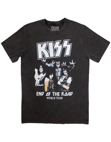 KISS - End Of The Road World Tour (Charcoal Grey) (tričko) obrázok 1