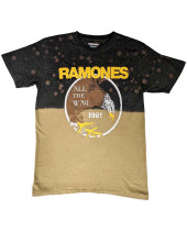 Ramones - All The Way (Black) (Wash Collection) (tričko)