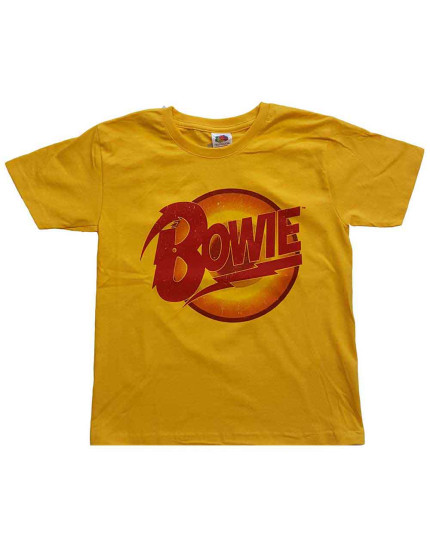 David Bowie - Diamond Dogs Logo (Yellow) (dětské tričko) obrázok 1