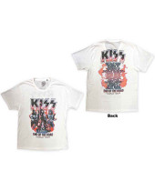KISS - End Of The Road Band Playing (Back Print) (tričko)