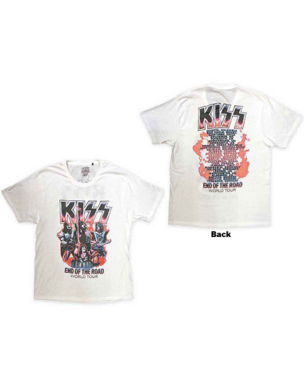 KISS - End Of The Road Band Playing (Back Print) (tričko) obrázok 1
