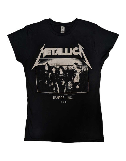 Metallica - Masters of Puppets Photo Damage Inc Tour (Black) (dámské tričko) obrázok 1