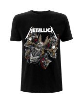 Metallica - Skull Moth (Black) (tričko)