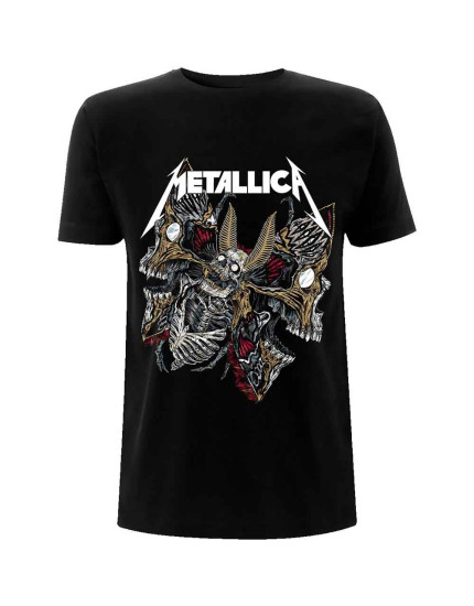 Metallica - Skull Moth (Black) (tričko) obrázok 1