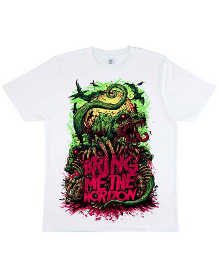 Bring Me The Horizon - Dinosaur (White) (tričko) obrázok 1