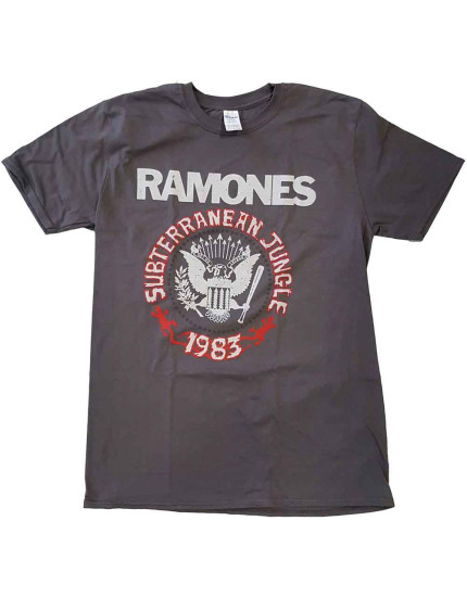 Ramones - Subterranean Jungle (Charcoal Grey) (tričko) obrázok 1