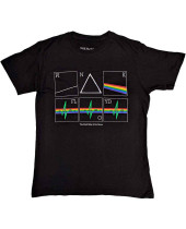 Pink Floyd - Prism Heart Beat (Black) (tričko)