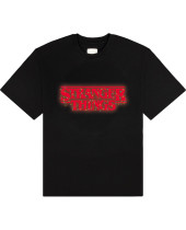 Stranger Things - Logo With Christmas Lights (tričko)