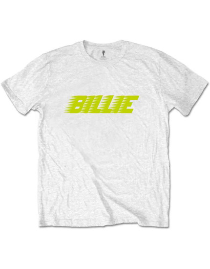 Billie Eilish - Racer Logo (White) (tričko) obrázok 1