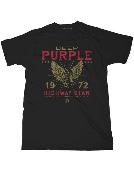 Deep Purple - Highway Star (Black) (tričko) obrázok 1