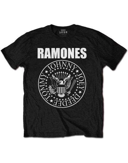 Ramones - Presidential Seal (Black) (tričko) obrázok 1