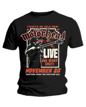 Motorhead - Lemmy Firepower (Black) (tričko)