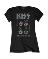 KISS - Made For Lovin You (Black) (dámske tričko)