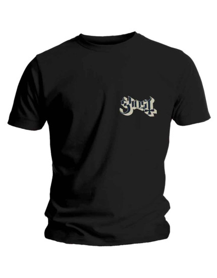 Ghost - Pocket Logo (Black) (tričko) obrázok 1