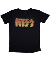 KISS - Vintage Classic Logo (Black) (dámské tričko)