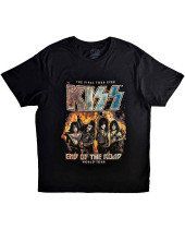 KISS - End Of The Road Final Tour (Black) (tričko)