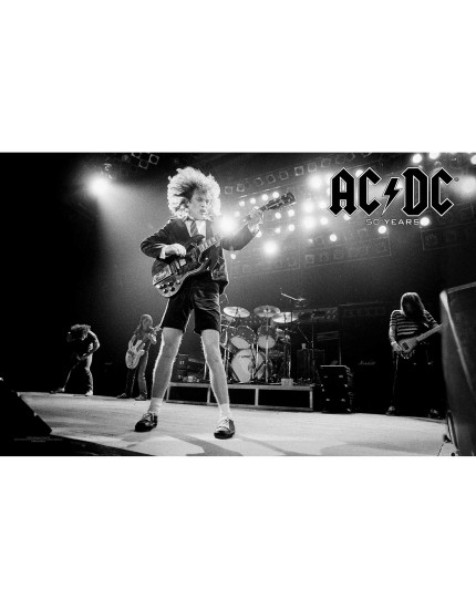 AC/DC - 50 Years (vlajka) obrázok 1