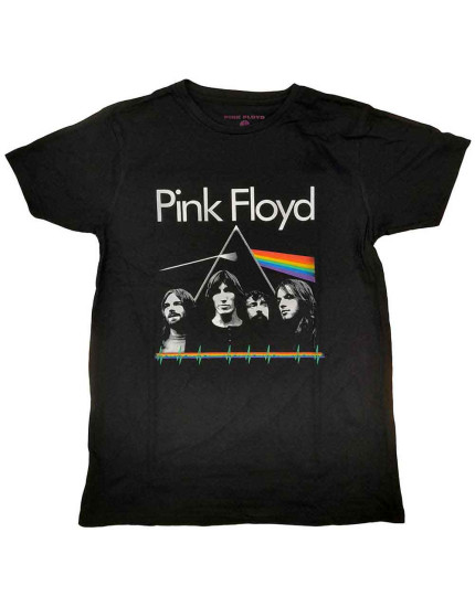 Pink Floyd - Dark Side of the Moon Band and Pulse (tričko) obrázok 1