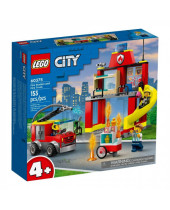 LEGO CITY Hasičská stanica a auto hasičov