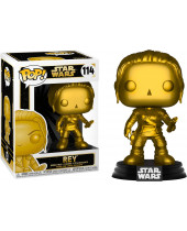 Pop! Star Wars - Rey (Chrome, Exclusive)