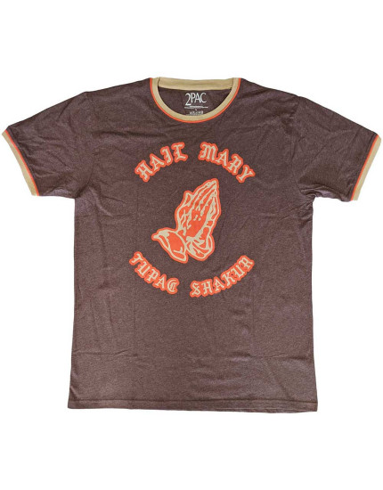 Tupac - Hail Mary (Brown, Orange & Sand) (tričko) obrázok 1