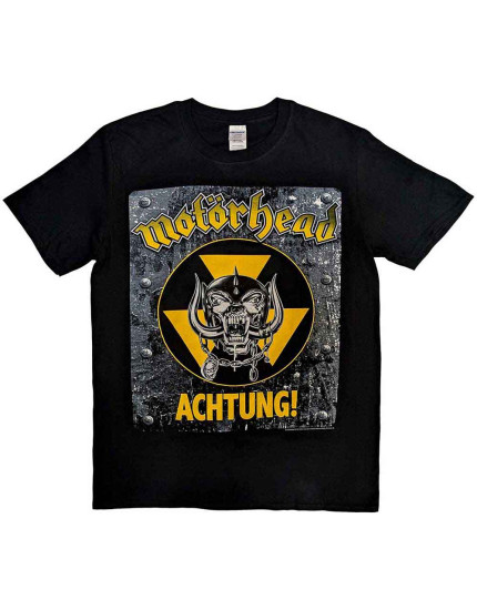 Motorhead - Achtung! (Black) (tričko) obrázok 1