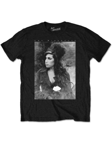 Amy Winehouse - Flower Portrait (tričko) obrázok 1