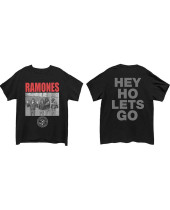 Ramones - Cage Photo (Black) (Back Print) (tričko)