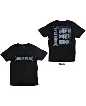 Linkin Park - Meteora Portraits (Black) (Back Print) (tričko)