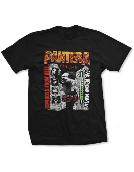 Pantera - 3 Albums (Black) (dámské tričko) obrázok 1