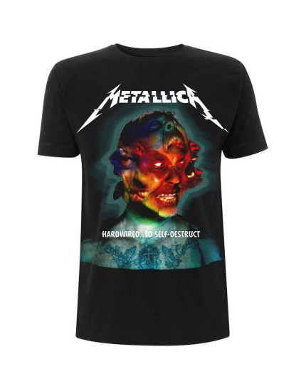 Metallica - Hardwired Album Cover (Black) (tričko) obrázok 1