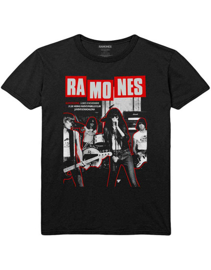 Ramones - Barcelona (Black) (tričko) obrázok 1
