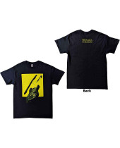 Metallica - 72 Seasons Broken Burnt Guitar (Black) (Back Print) (tričko)