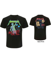 Metallica - And Justice For All Original (Black) (Back Print) (tričko)