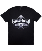 Motorhead - 50 Years Ace Wings Emblem (Black) (tričko)