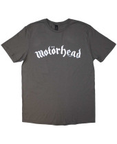 Motorhead - Distressed Logo (Charcoal Grey) (tričko)
