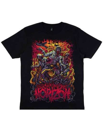 Bring Me The Horizon - Zombie Army (Black) (tričko) obrázok 1