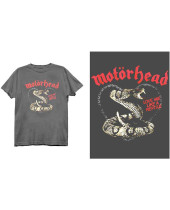 Motorhead - Love Me Like A Reptile (Charcoal Grey) (tričko)
