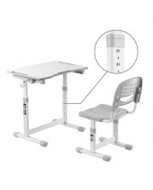 MOYE GROW TOGETHER - SET CHAIR AND DESK GREY