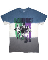 Ramones - Hey Ho Retro (Blue) (Wash Collection) (tričko)