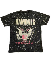 Ramones - Eagle (Black) (Wash Collection) (tričko)