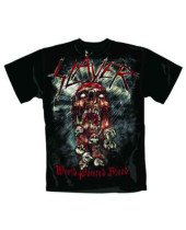 Slayer - World Painted Blood Skull (Black) (tričko)