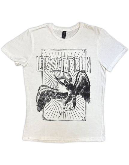 Led Zeppelin - Icarus Burst (White) (dámské tričko) obrázok 1