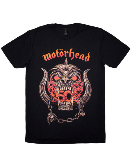Motorhead - 50 Years Warpig Red Gradient (Black) (tričko) obrázok 1