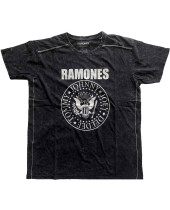 Ramones - Presidential Seal 1 (Black) (Wash Collection) (tričko)